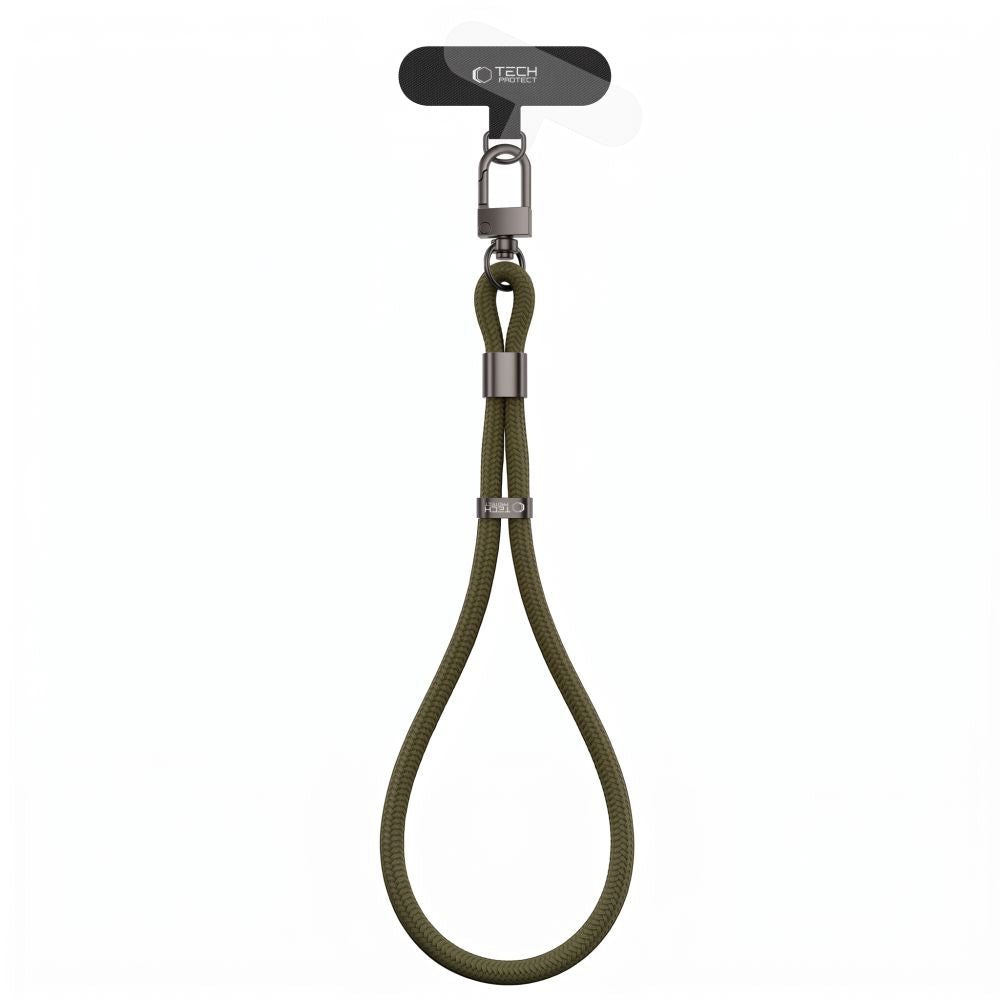 Tech-Protect C11S Rope Wrist Strap for Phone - Dark Green