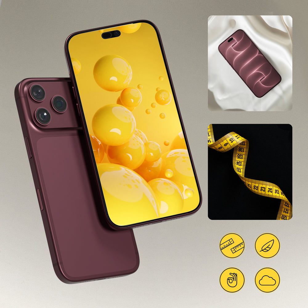 Wozinsky EasyFit Clear Glass hærdet glas til iPhone 18 Pro Max / 17 Pro Max - 2 stk.