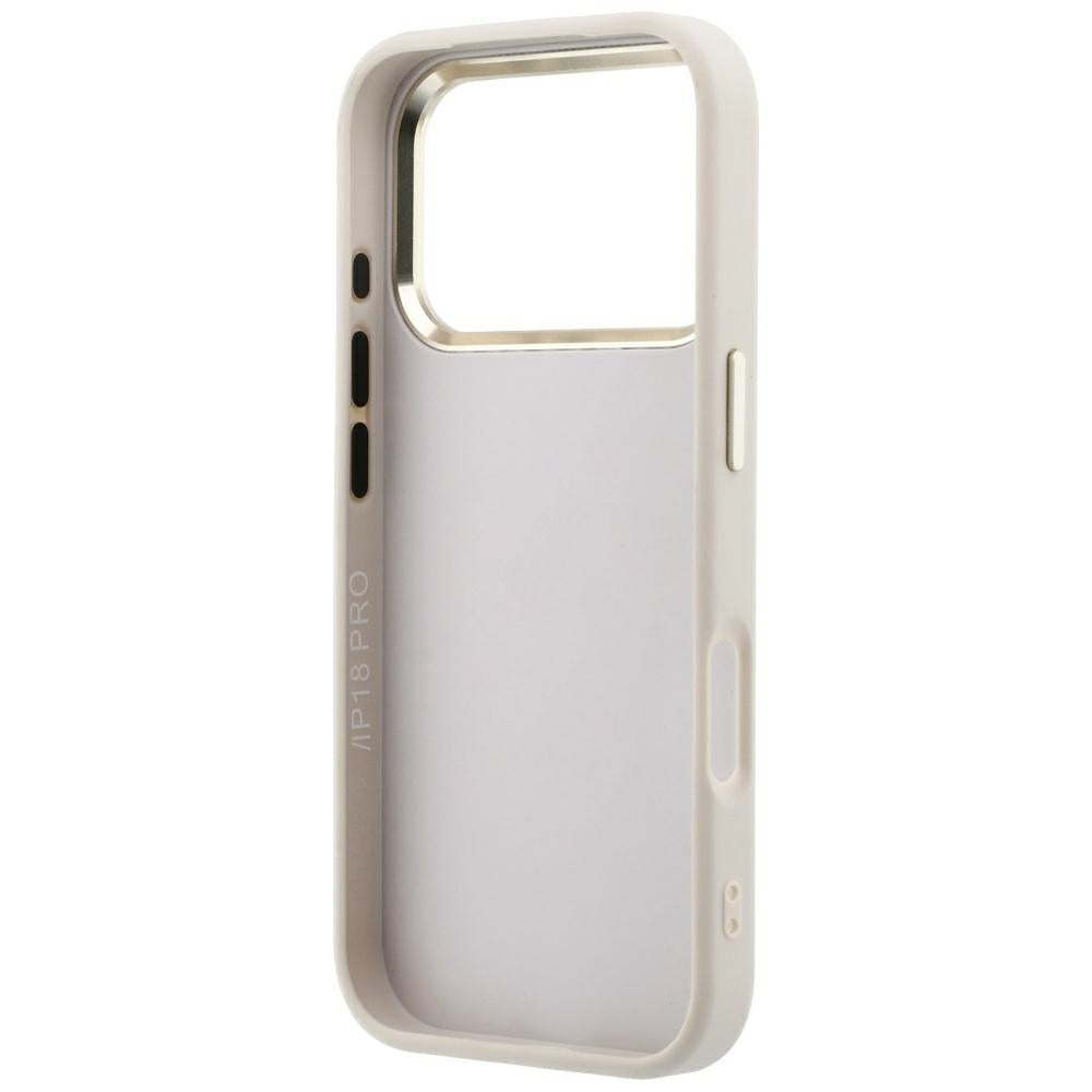 Guess 4G og Big Resin Logo Case til iPhone 17 Pro Max / 18 Pro Max - Pink