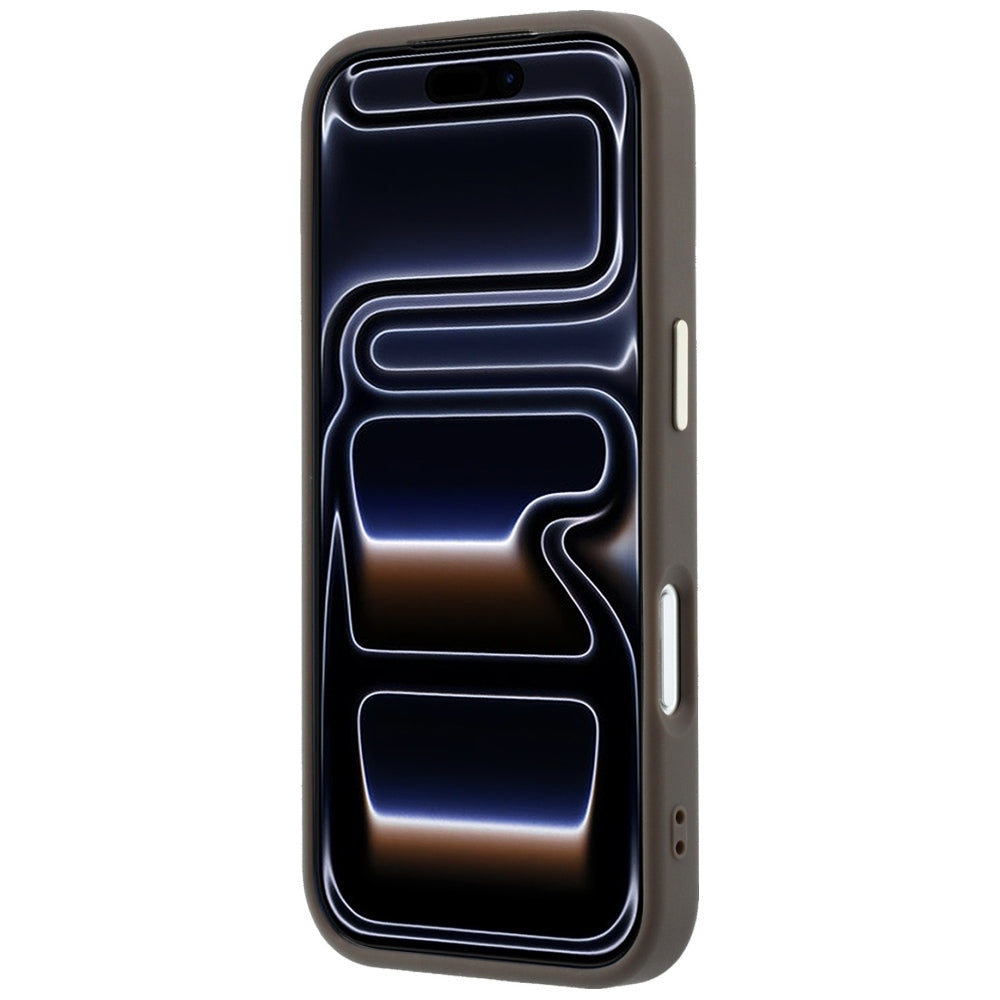 Guess 4G og Big Strass Logo Case til iPhone 17 Pro Max / 18 Pro Max - Brown