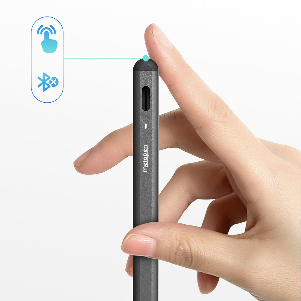 Metapen A8 V4 Active Stylus til iPad USB-C - sort