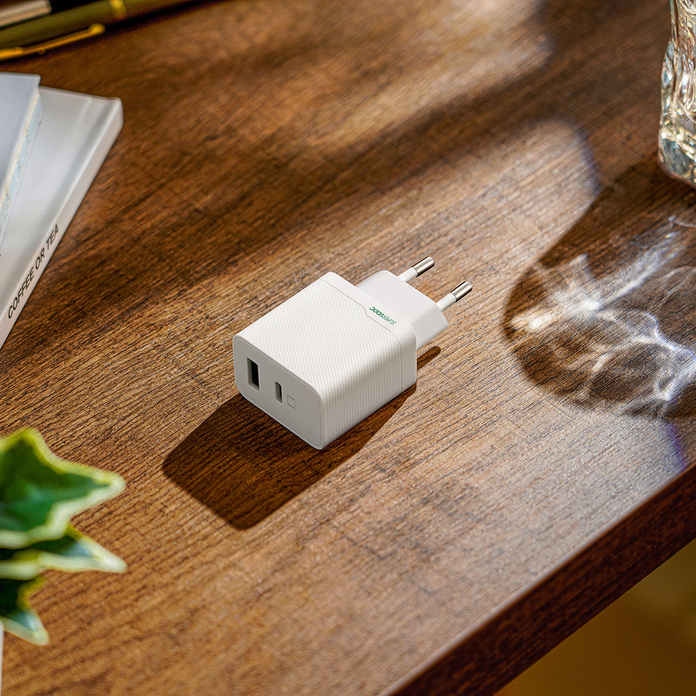 Oppo OSAB4CB4AE 45W USB-A + USB-C Wall Charger - hvid