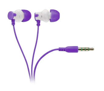Vivanco HS 100 PU Headset Ledningsført I ørerne Opkald/musik Lilla