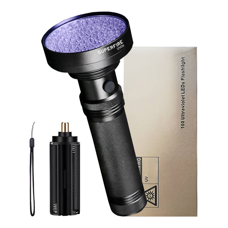 UV lommelygte Superfire UV06, 395NM
