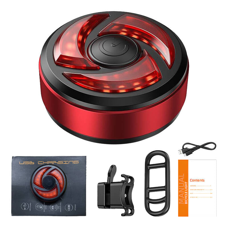 Superfire BTL02 bagmotorcykellampe, USB, 330mAh