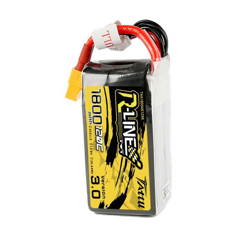 Batteri Tattu R-Line Version 3.0 1800mAh 14,8V 120C 4S1P XT60