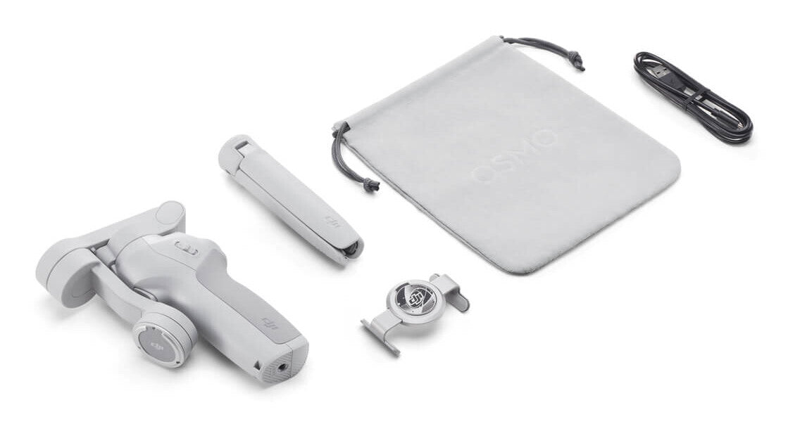 DJI Osmo Mobile SE Smartphone kamera stabilisator Grå, Hvid