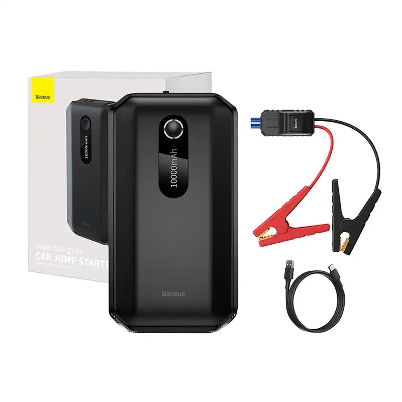 Baseus Super Energy Car Jump Starter 10000mAh, 1000A, USB (sort)