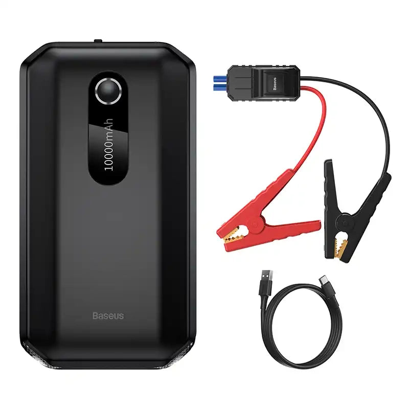 Baseus Super Energy Car Jump Starter 10000mAh, 1000A, USB (sort)