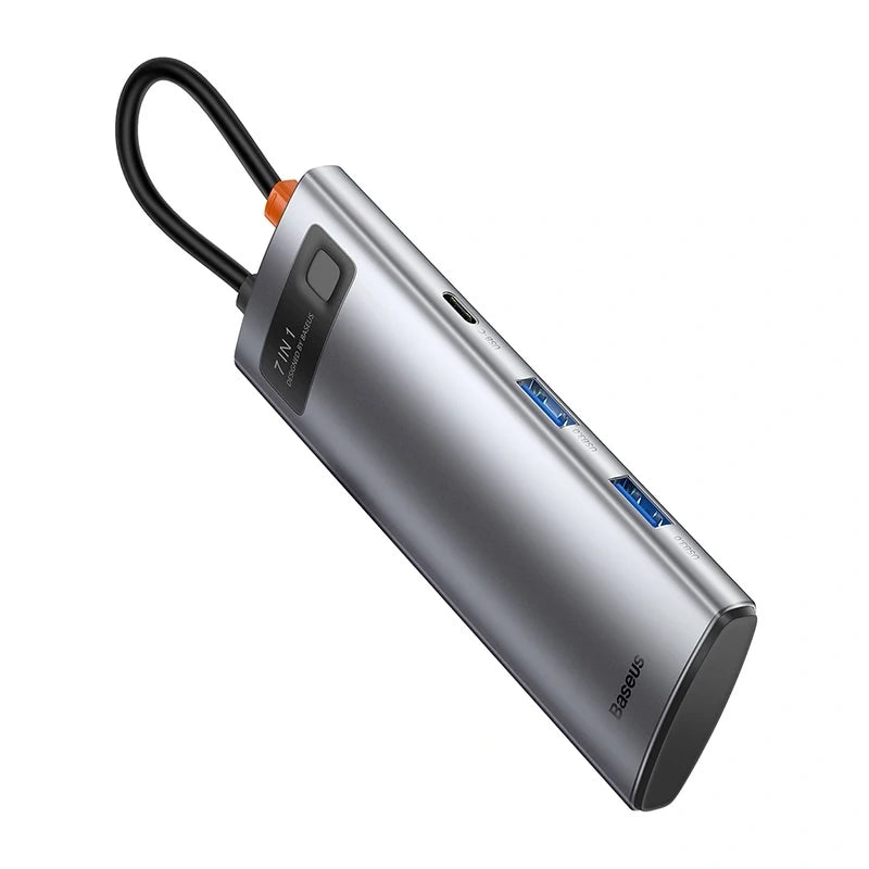 Baseus Hub Adapter 7in1 USB-C til 2x USB 3.0 + HDMI + USB-C PD
