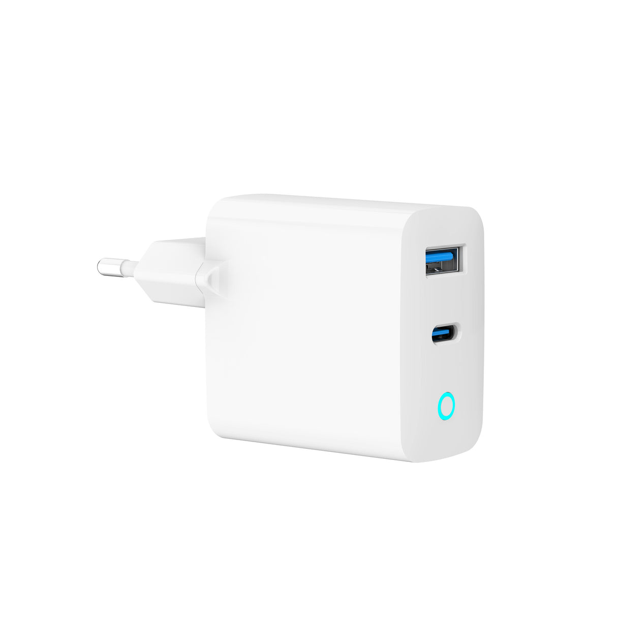 Gembird TA-UC-PDQC65L-W-01 oplader til mobil enhed Universel Hvid Vekselstrøm Hurtig opladning Indendørs