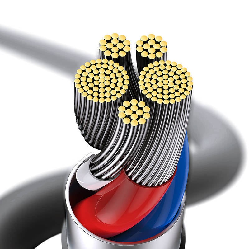 Baseus Jelly kabel USB-C til Lightning, 20W, 1,2m (sort)