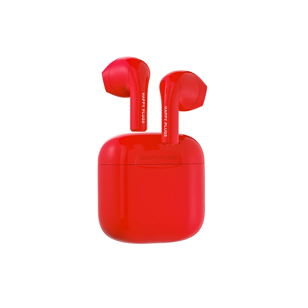 Happy Plugs Joy Headphone In Ear Tws Red