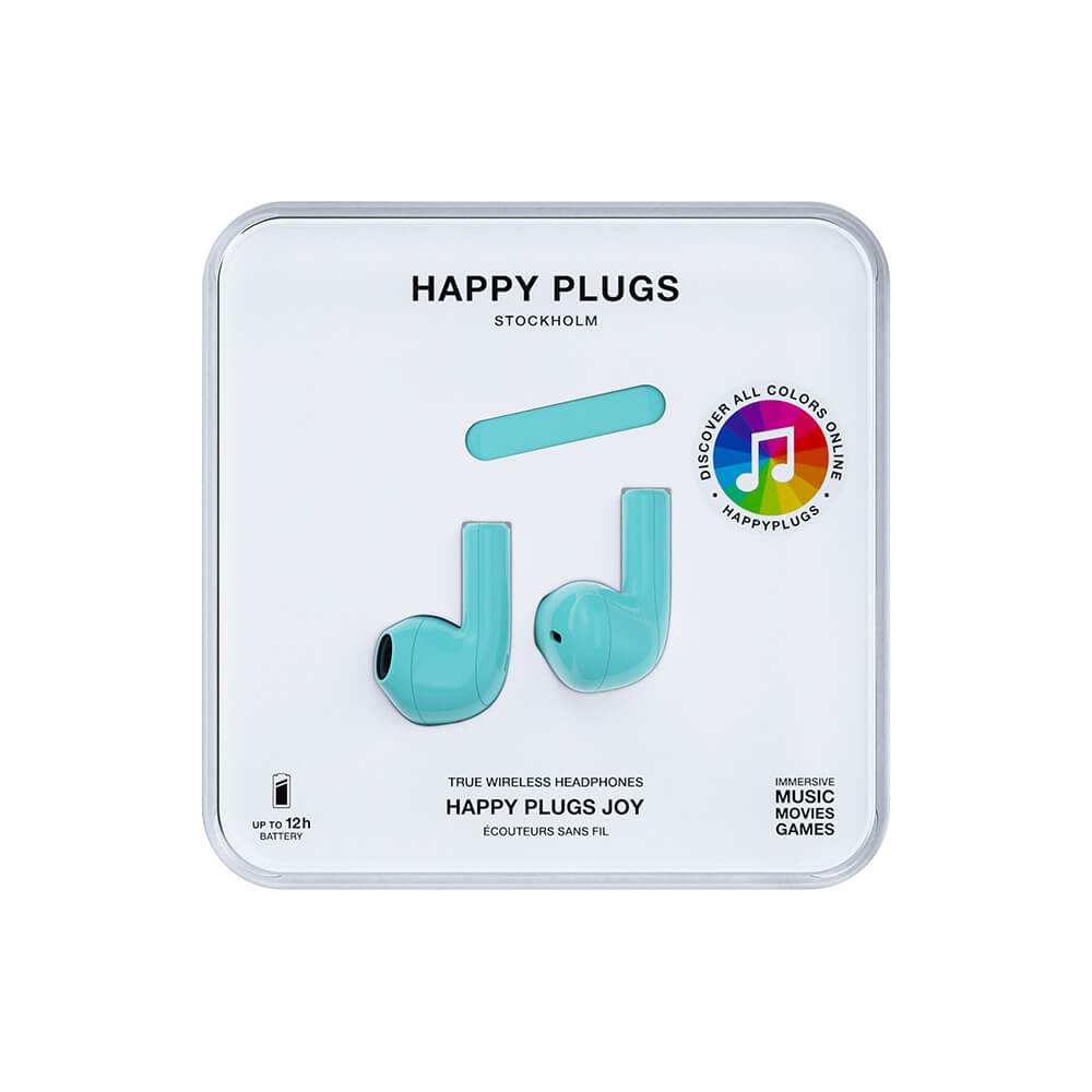 Happy Plugs Joy Headphone In Ear Tws Turquoise