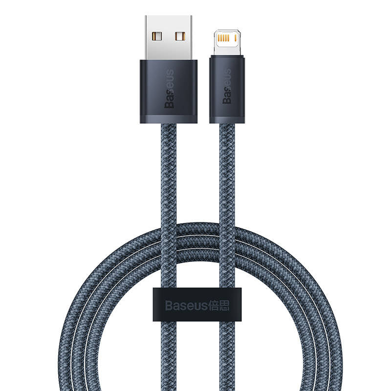 Baseus Dynamic Series kabel USB til Lightning, 2.4A, 2m (grå)
