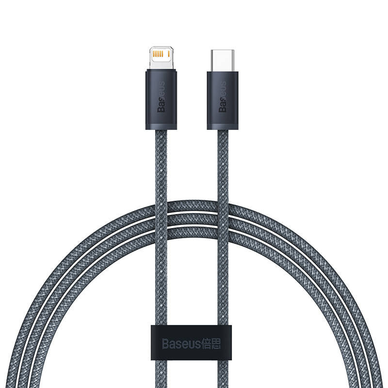 Baseus Dynamic Series kabel USB-C til Lightning, 20W, 2m (grå)