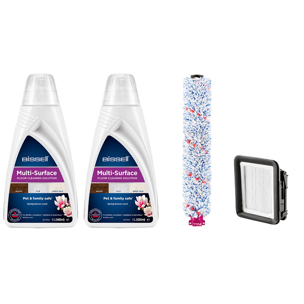 Bissell Multi Surface Cleaning Pack 2x 1789 L + Brushroll + Filter