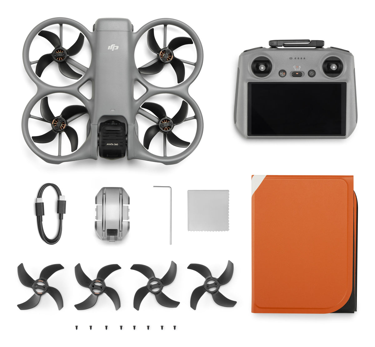 DJI Avata 360 ( RC 2) 4 rotors Octocopter 64 MP 6000 x 3000 pixels 2700 mAh Grey