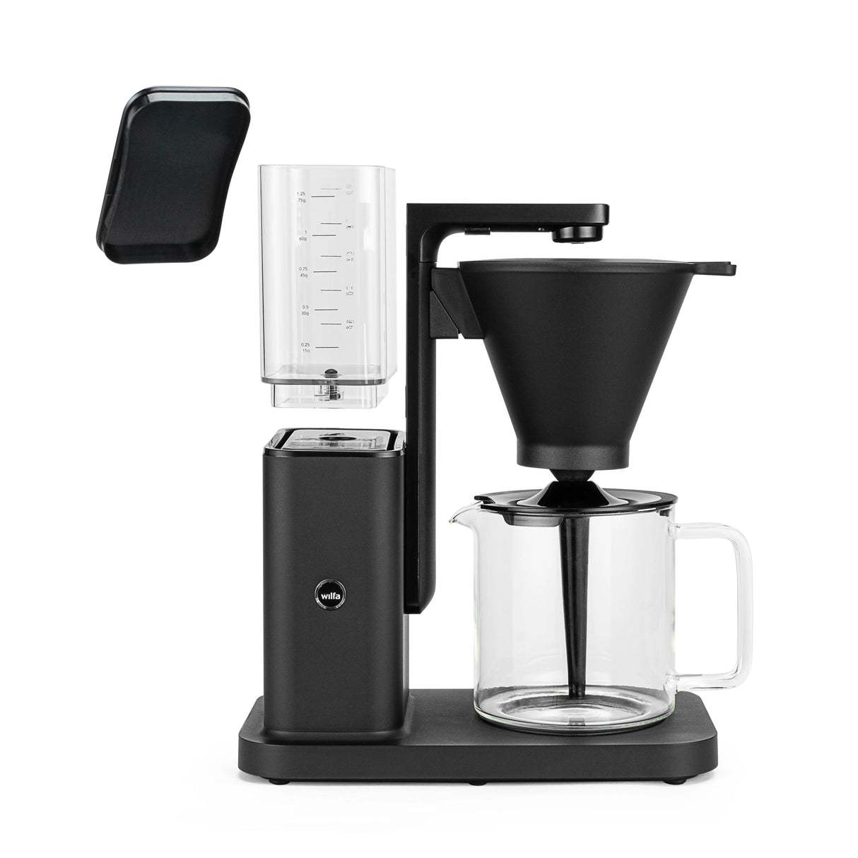 Wilfa CM10B-A125 Zense Alux kaffemaskine, sort