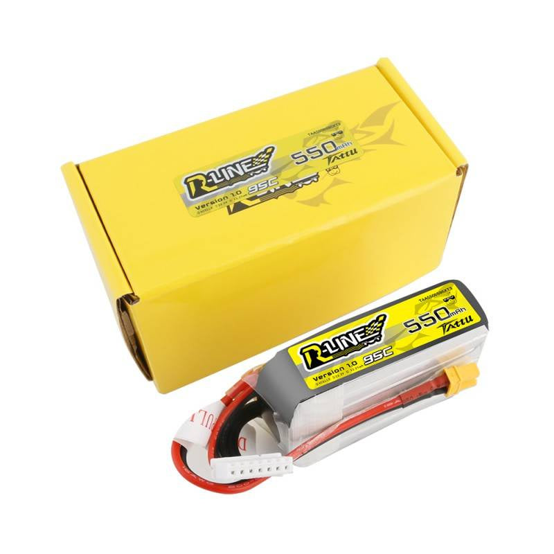 Batteri Tattu R-Line 550mAh 22.2V 95C 6S1P XT30
