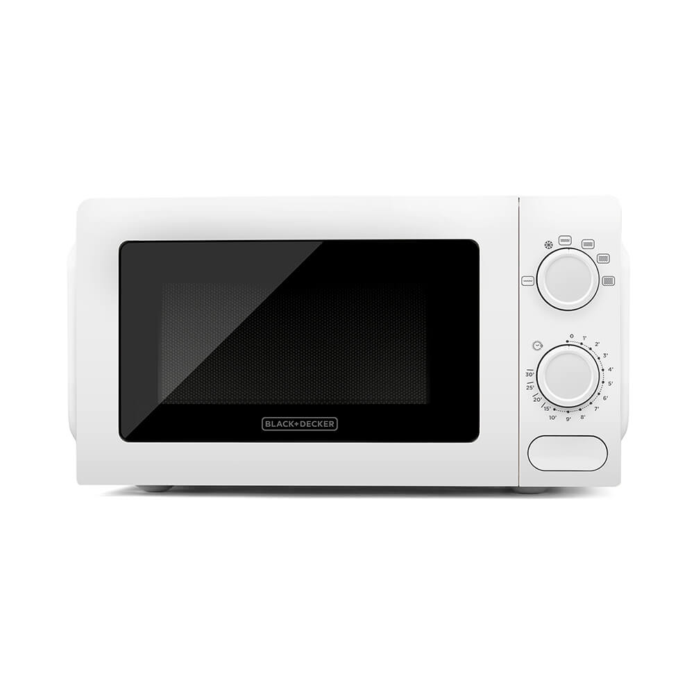 Black+Decker Mikroovn 20 L 700 W Hvid