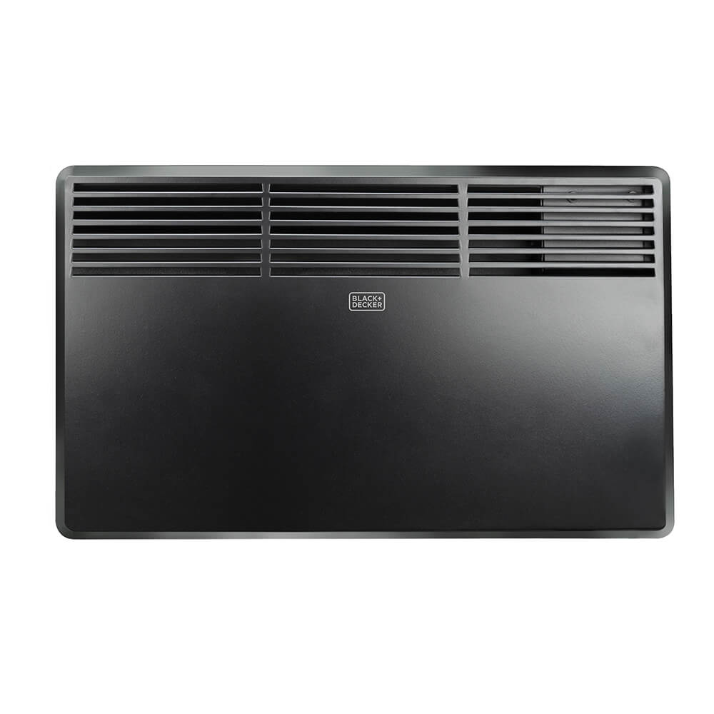 Black+Decker Wall Panel Heater 1200 W Black