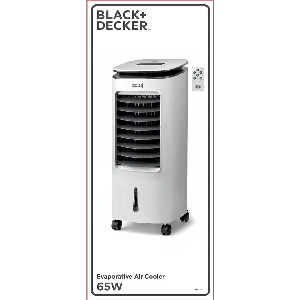 Black+Decker Air Cooler Led Display White