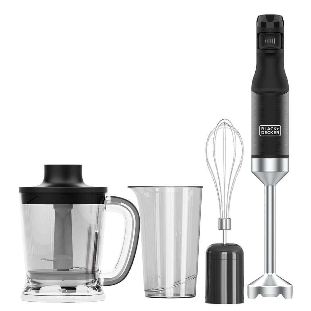 Black+Decker Hand Blender 1500 W Black Accessories