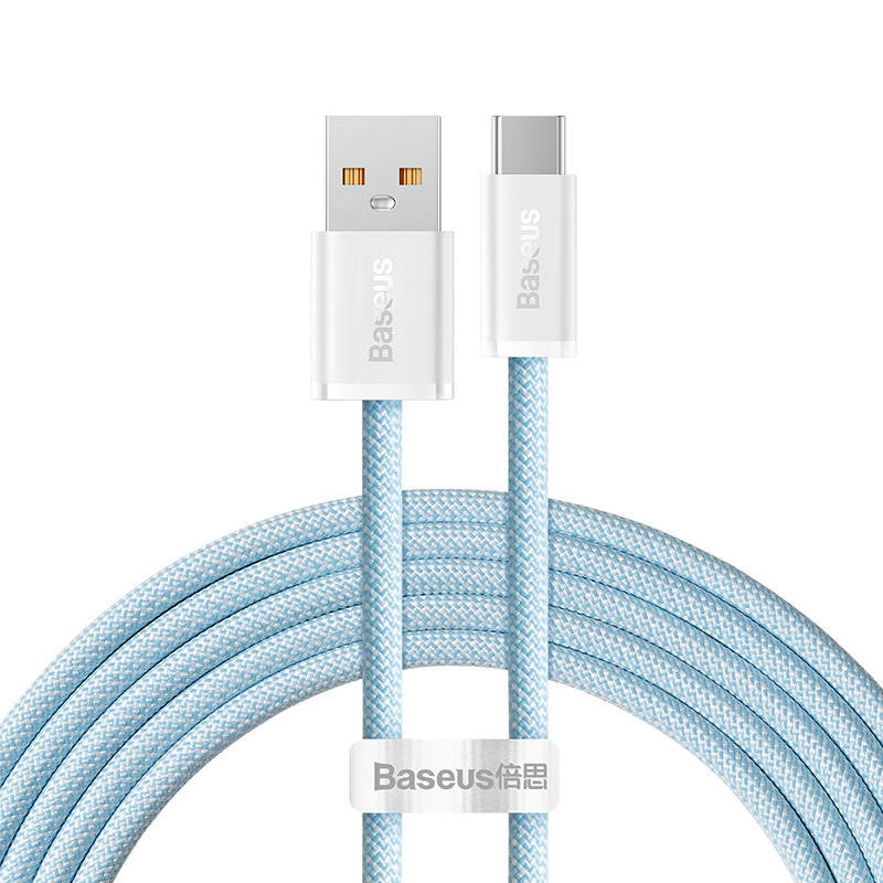 Kabel USB til USB-C Baseus Dynamic Series, 100W, 2m (blå)