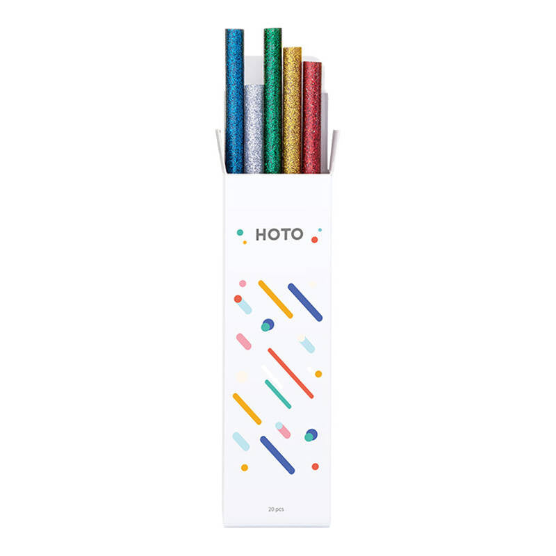 Hot glue gun QWRJB001 (farvet)