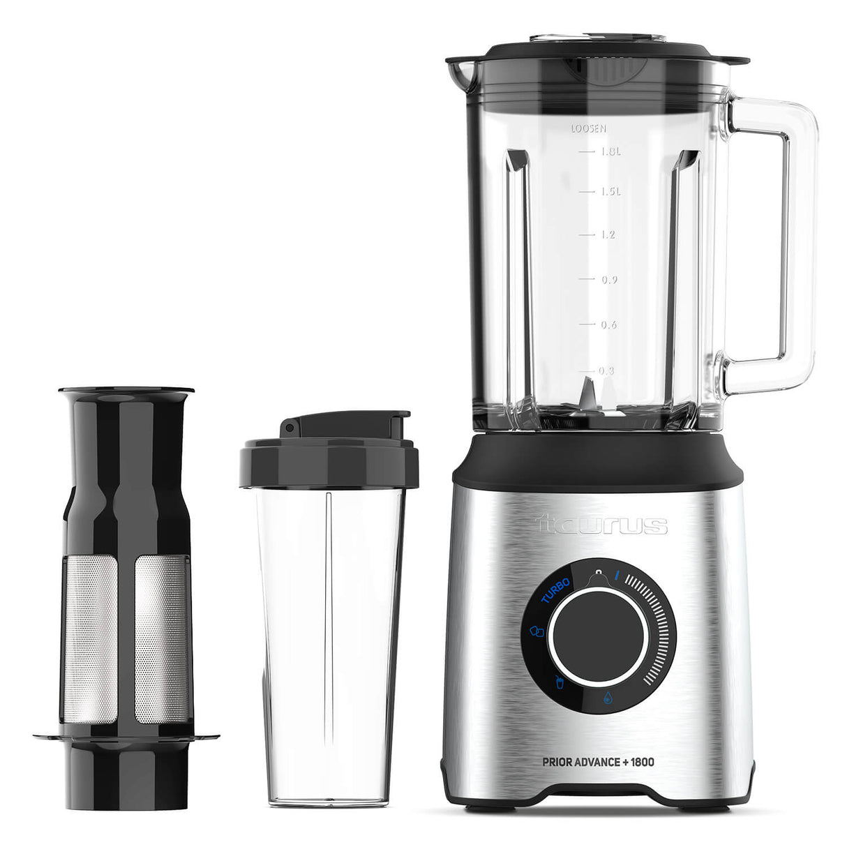 Taurus Jar Blender 1800 W Pulp Filter