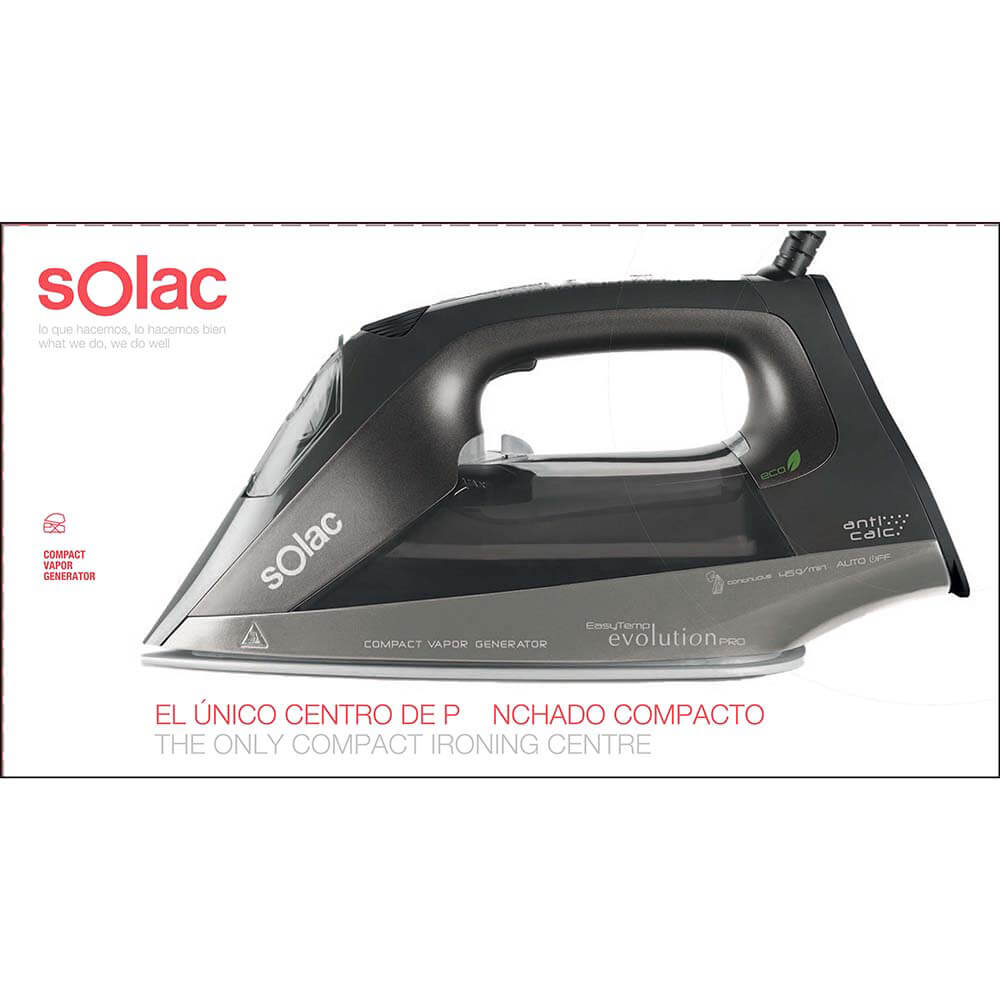 Solac Steam Iron Easy Temp Evolution Pro