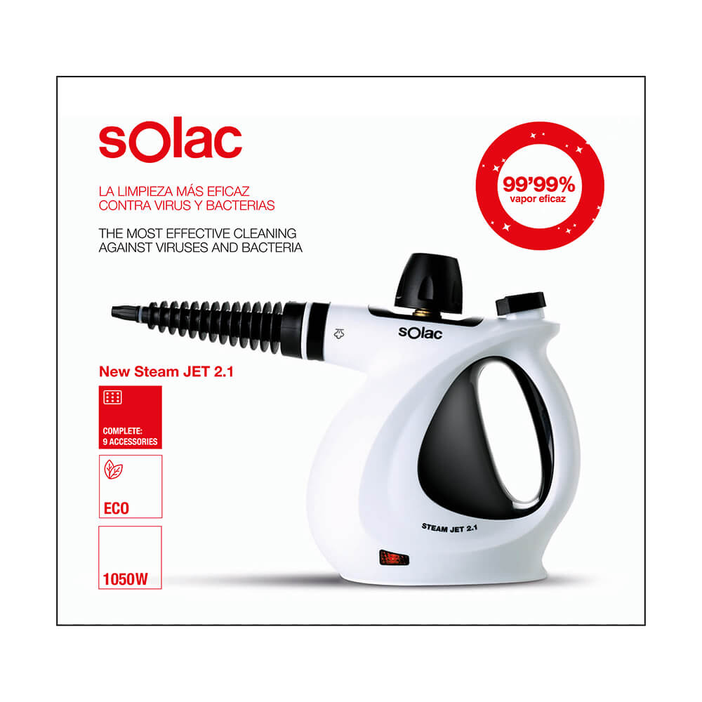 Solac Steam Cleaner Steam Jet 2.0 1050 W