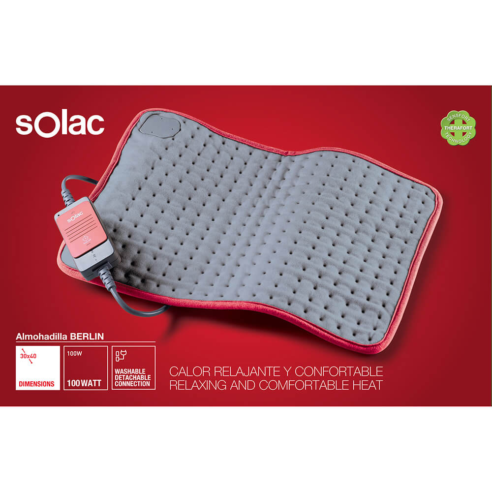 Solac Heating Pad Berlin 100 W