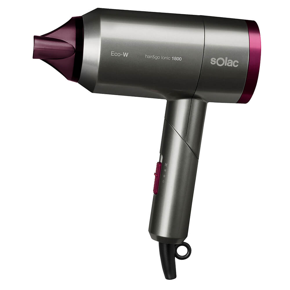 Solac Hair Dryer Foldable Hair&Go Ionic 1800