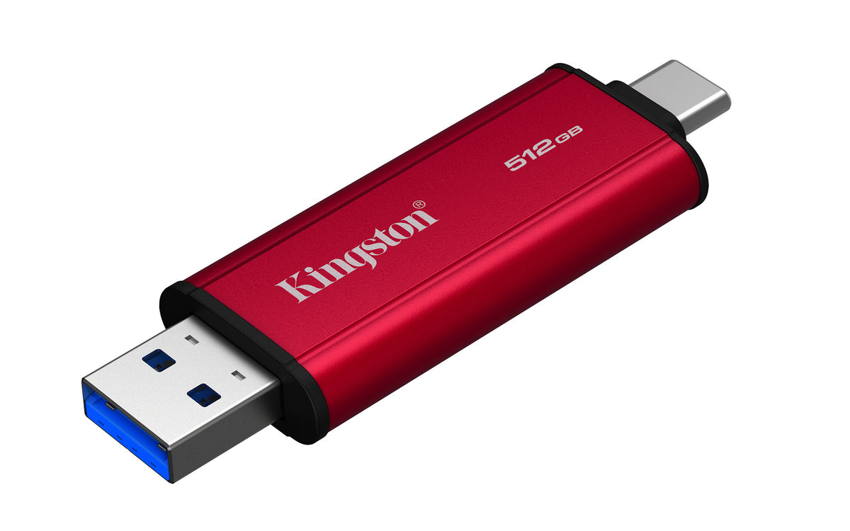 Kietasis diskas Kingston Technology 512GB Dual USB-A/C Portable SSD, Up to 1050MB/s USB 3.2 Gen 2