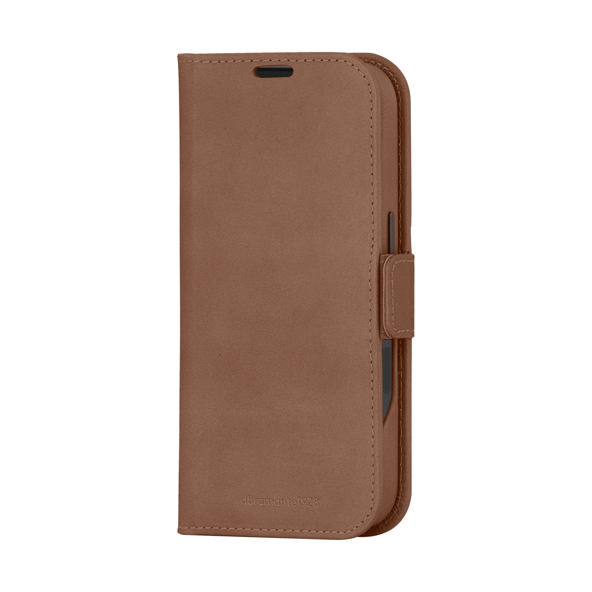 Dbramante iPhone 16 Lynge 2-i-1 wallet cover - Dark Tan