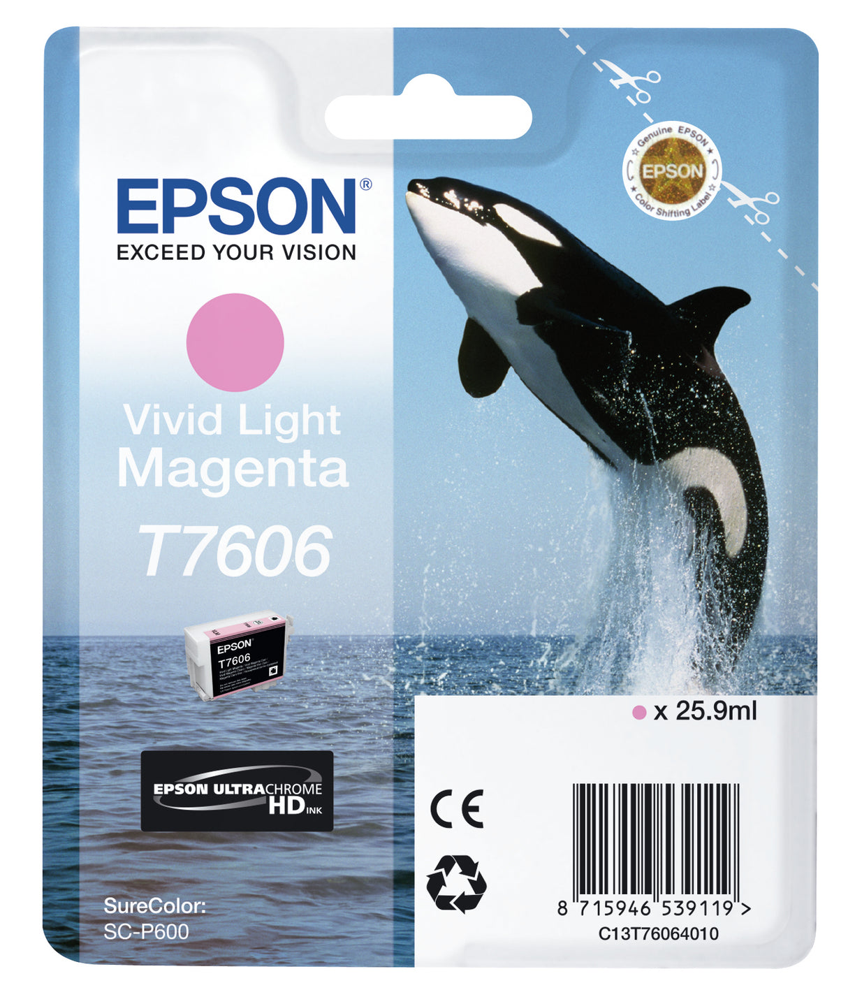 T76064010 Vivid Light Magenta Ink Cartridge