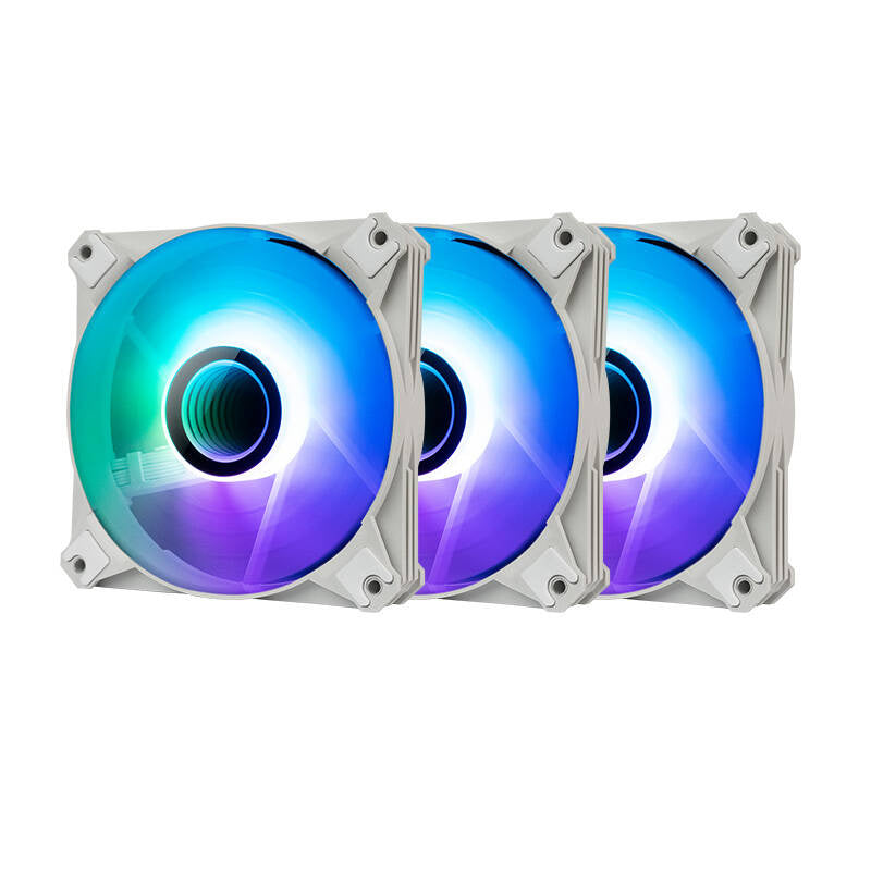 Computerventilator ARGB Darkflash INF8 3in1 120x120 (hvid)