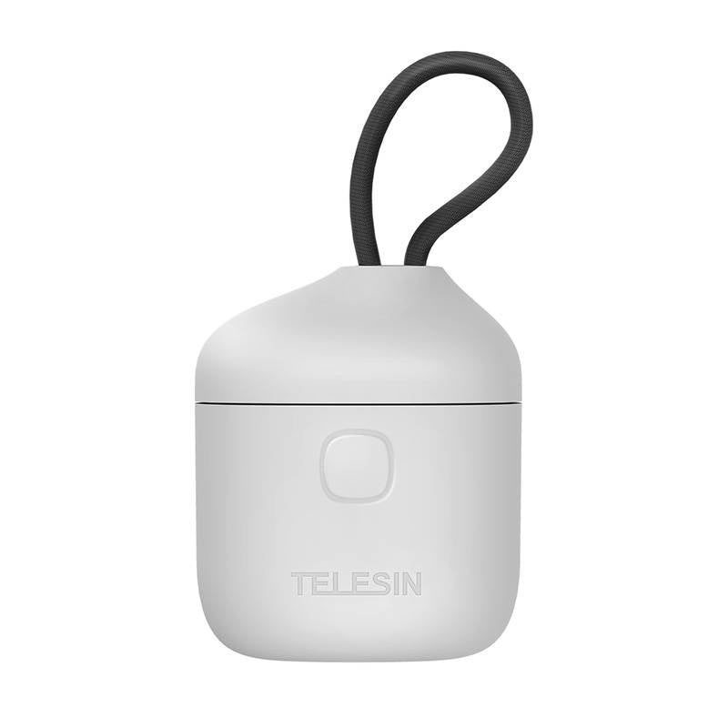 Allin boks Telesin vandtæt tre-kanals oplader + 2 batterier til GoPro Hero 12 / Hero 11 / Hero 10 / Hero 9 (GP-BTR-905-GY-B)