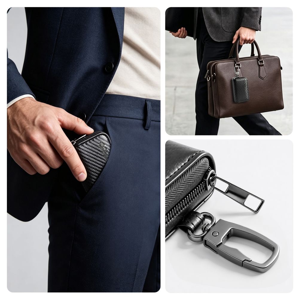 Tech Protect Klr300 Etui Nøglefri Rfid Signalblokker Karbon