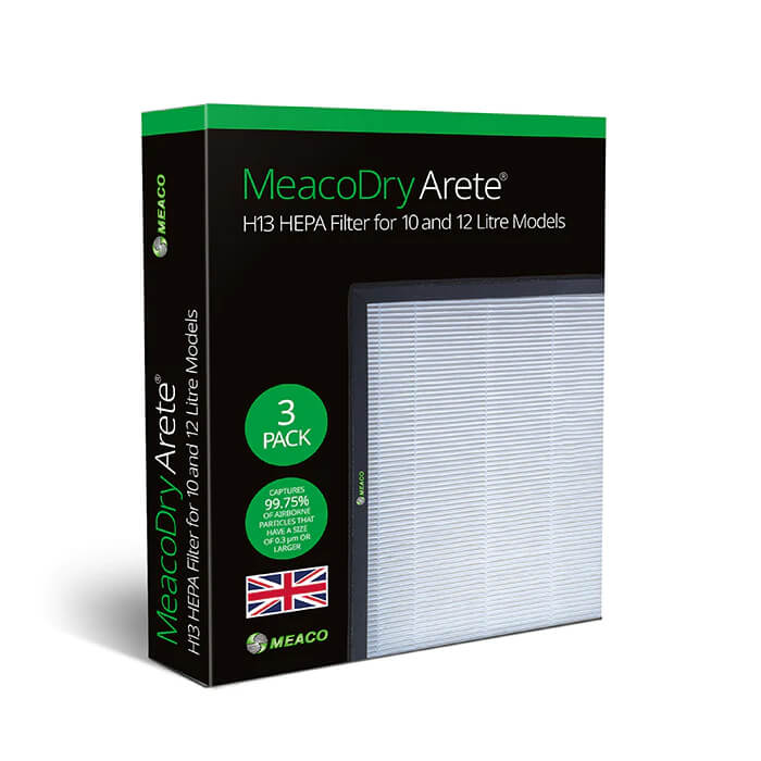 Meaco Hepa Filter H13 Arete Meaco Dry 10 L And 12 L 3pcs