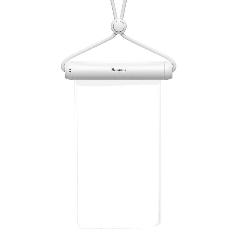 Baseus Cylinder Slide-cover vandtæt smartphone taske (hvid)