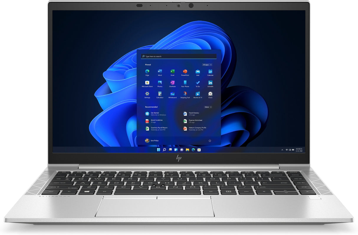 T1A HP EliteBook 840 G8 Refurbished Intel® Core™ i5 i5-1135G7 Laptop 35,6 cm (14") 16 GB DDR4-SDRAM 256 GB SSD Wi-Fi 6 (802.11ax) Windows 11 Pro Sølv
