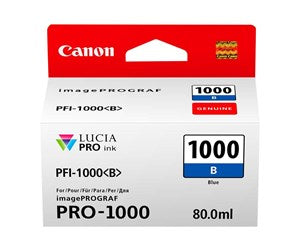 Canon PFI 1000 B Blå 4875 sider Blækbeholder 0555C001