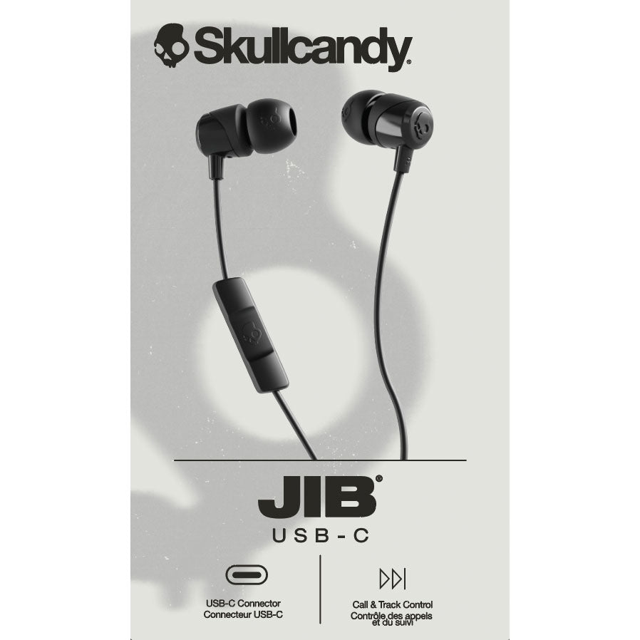 Skullcandy Headphone Jib Usb C Wired In Ear True Black