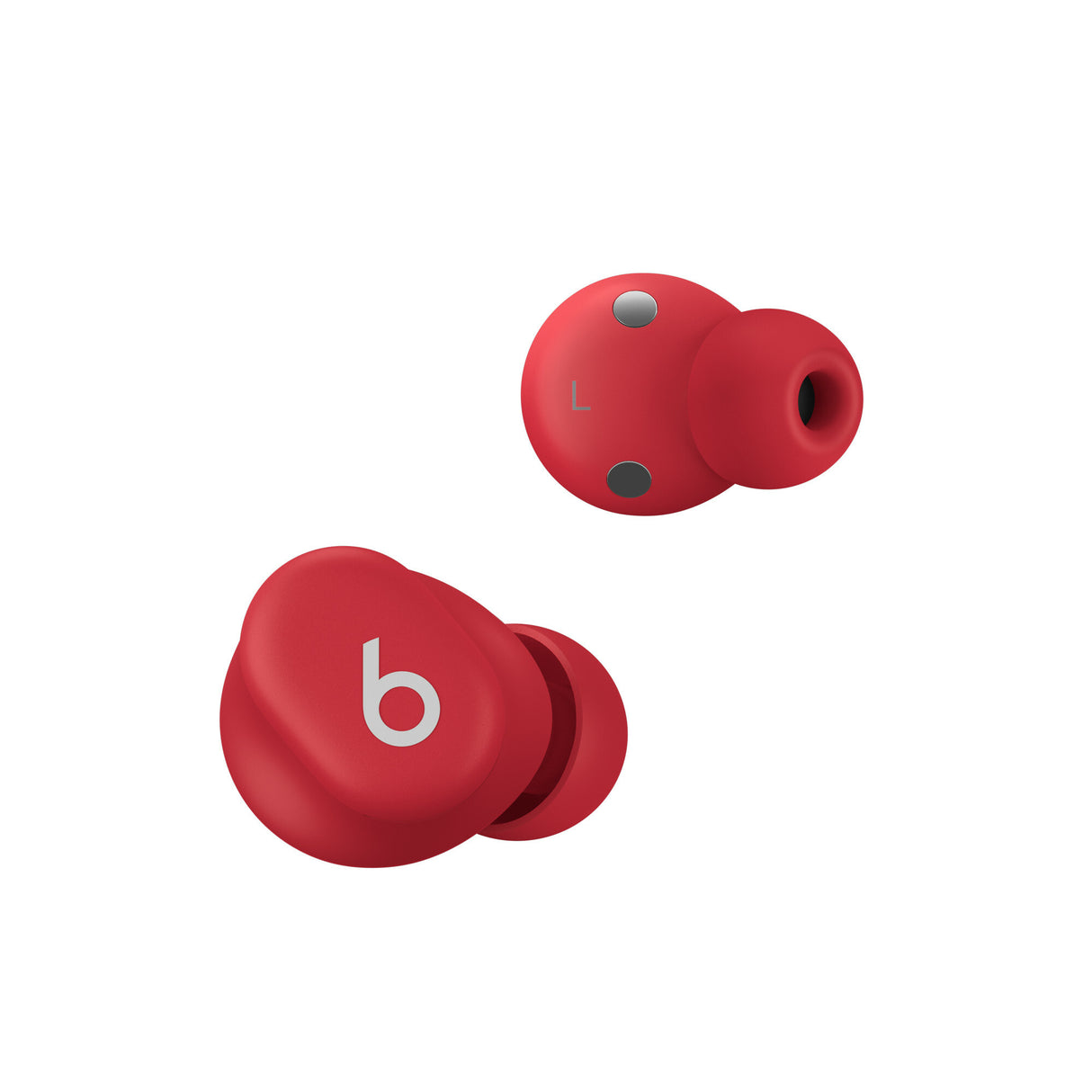 Apple Beats Solo Buds Headset True Wireless Stereo (TWS) I ørerne Opkald/musik Bluetooth Rød, Transparent