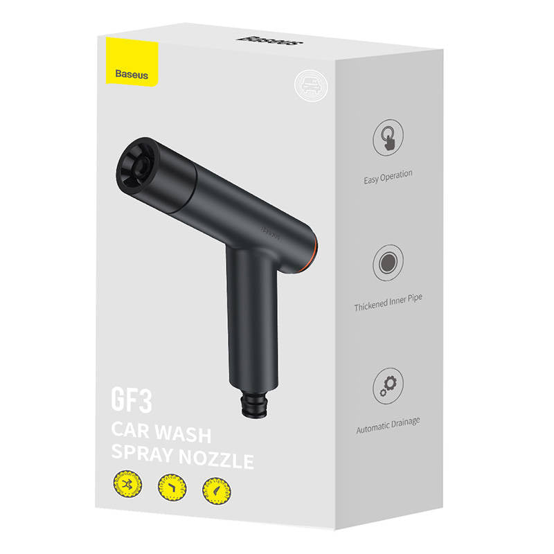 Vanddyser til Baseus GF3-gardslange (sort)