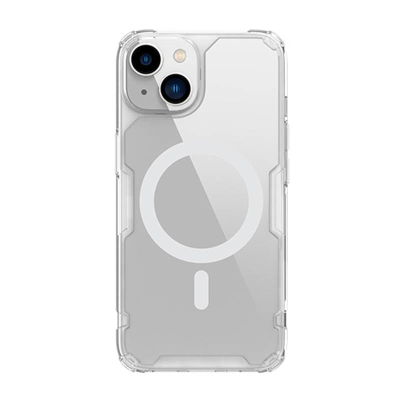 Magnetisk Case Nillkin Nature TPU Pro til Apple iPhone 14 Plus (hvid)