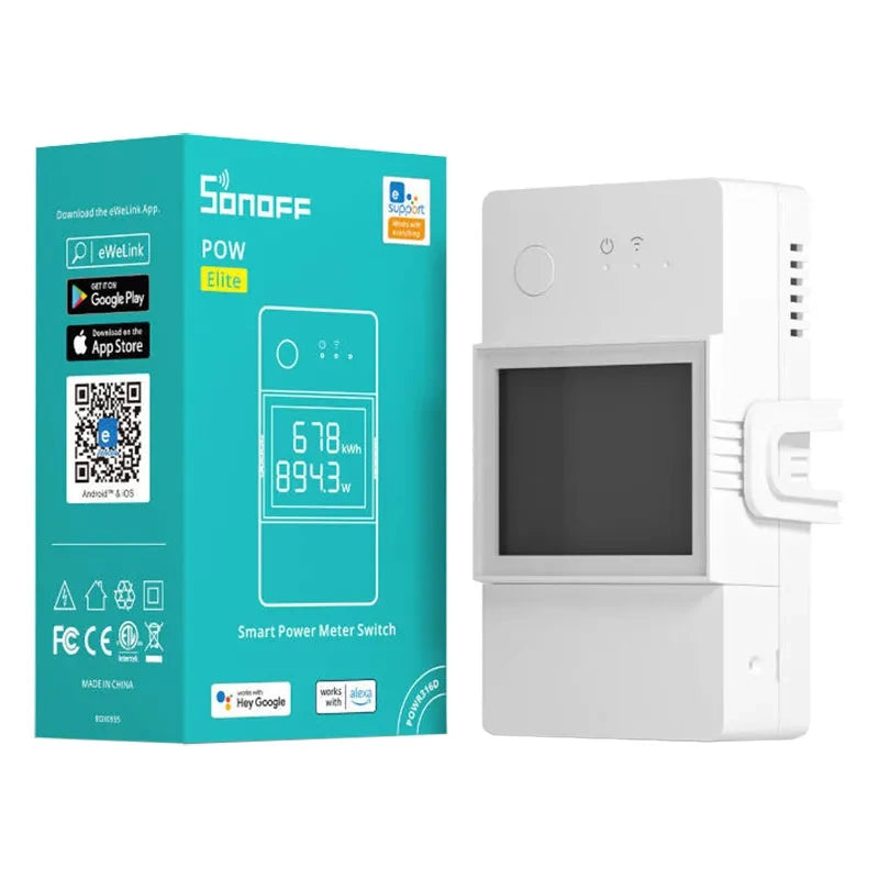 Smart WiFi Power Meter Switch Sonoff POWR320D